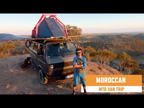 Экстремальный спорт Mountain Bike Van-Life In Morocco