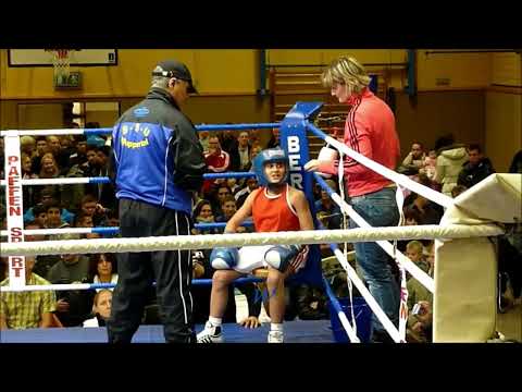 Boxen Meisterschaft-Finale RRW - Khalid El-Jarbi vs. Timur Grigorian