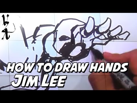Jim Lee Art Lessons on How to Draw Hands
