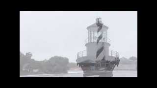 Cape Hatteras Lighthouse Snow Storm February 24, 2015
