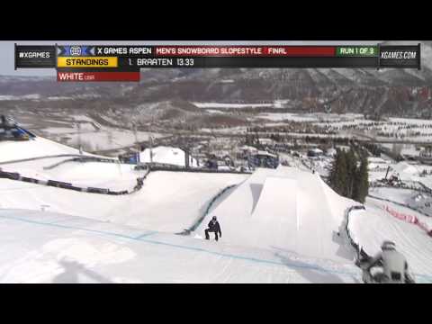 X Games Aspen 2013: Shaun White Men's Snowboard Slopestyle Final