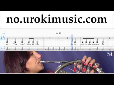 Lær å Spille Valthorn Calvin Harris ft. Rihanna - This Is What You Came For Melodi Trening Del#2 um