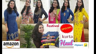 Raksha Bandhan Special Kurta Haul | Biba,Aurelia |Flipkart,Myntra Affordable Kurta|You tuber Sabita