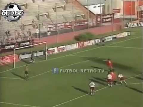 Lanus 3 vs Dep Español 2 APERTURA 1995 Hugo Morales, Coyette