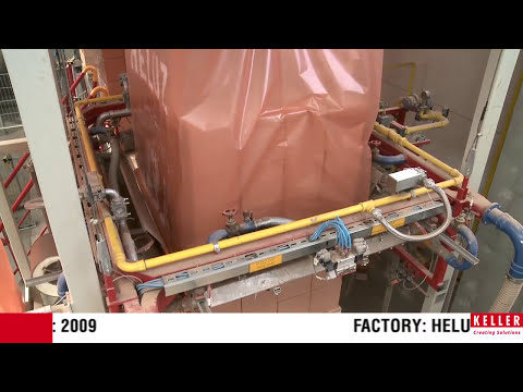 KELLER HCW - Heluz, Hevlin - Folienhaubenautomat / Film hood machine