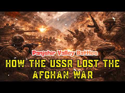 WORLD HISTORY | How the USSR Lost the Afghan War - Panjshir Valley Battles