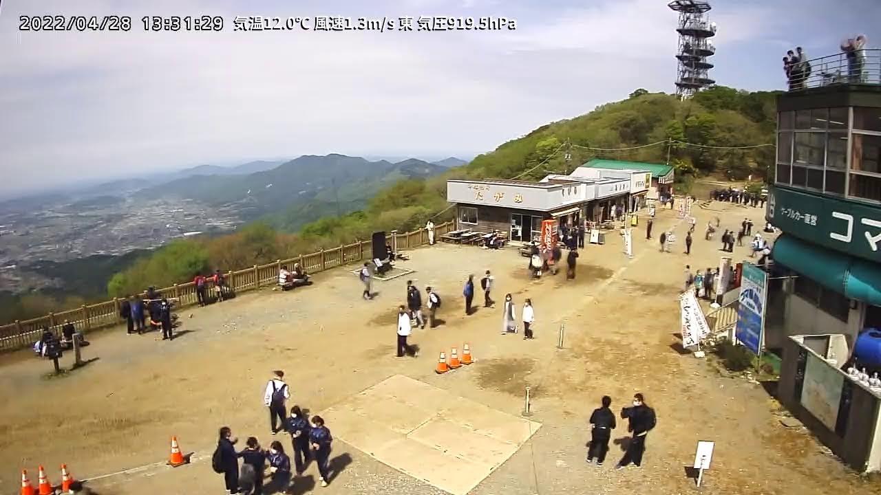 🔴 筑波山  ライブカメラ【男体山】（実証試験中） 🎌Japan Live! 24/7