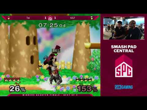 SPC 74 Winners Quarters - Tai (Marth) vs GG7 (Captain Falcon)