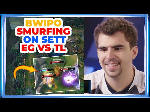 TL Bwipo Sett SMURFING in TL vs EG 💪