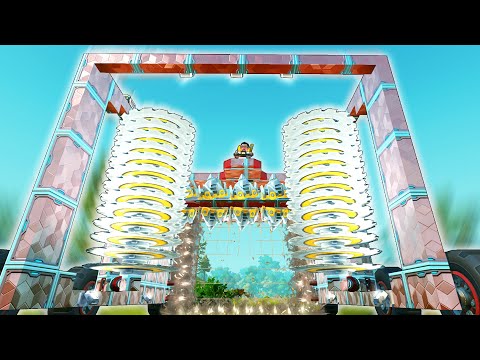 I Over-Engineered The Deadliest Car Wash Ever! - Scrap Mechanic Gameplay