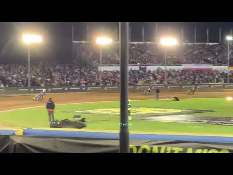 Speedway GP Vojens 2023 Heat 13 Mads Hansen, Kim Nilsson, Robert Lambert, Kai Huckenbeck