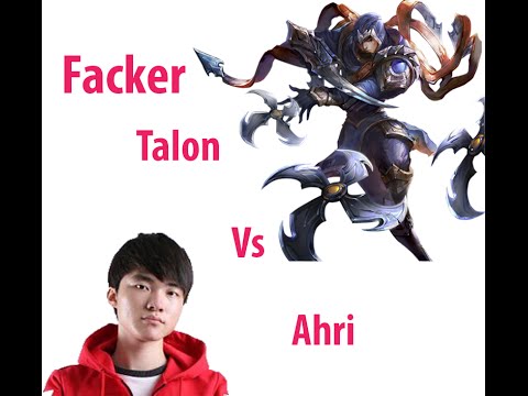 SKT T1 Faker -Talon vs Ahri Highlights 2015