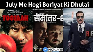 Upcoming Web Series And Movies July 2021 | Samantar 2, Bellbottom |Zee5,MX Player,Alt Balaji,Netflix