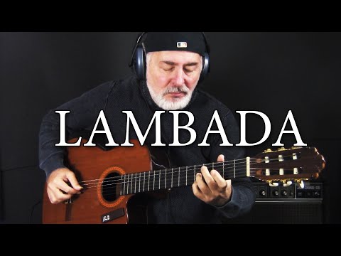 Lambada - Kaoma - fingerstyle guitar cover - solo de violão Video