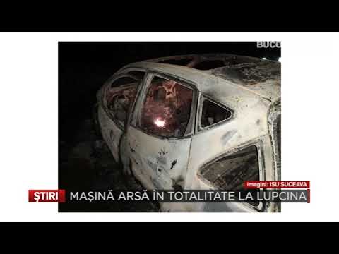 MASINA ARSA IN TOTALITATE LA LUPCINA