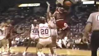 Michael Jordan, "Is that big enough?"