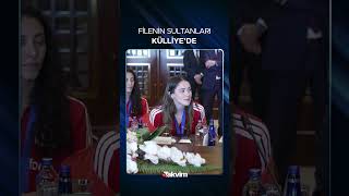 Başkan Erdoğan, üst üste 2 kez Avrupa şampiyonu olan Filenin Sultanlar