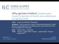 Global Alliance Webinar Exploring The Impact Of Gender On Health And Wellbeing In An Ageing World
