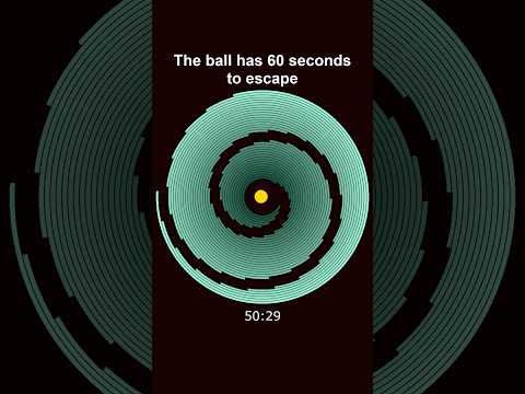 Can the ball get out before 60 seconds are up? ✨