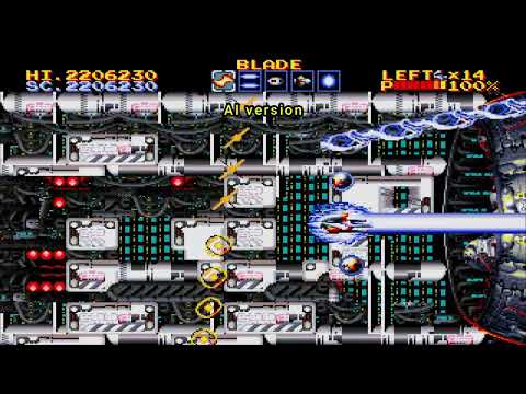 Thunder Force 4 - "Danger Zone" [ai remix/cover 1, v1.2 \\ metal, cinematic \\