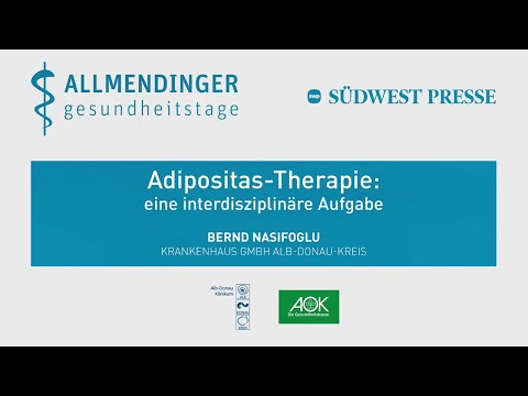 Allmendinger Gesundheitstage 2021: Adipositas-Therapie - eine interdisziplinäre Aufgabe