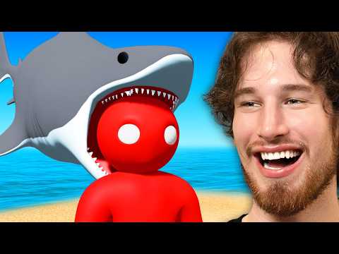 Risking My Friends Lives in Gang Beasts!