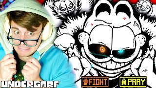 Sans Fused with Garfield to make SANSFIELD (Bad Monday Simulator)