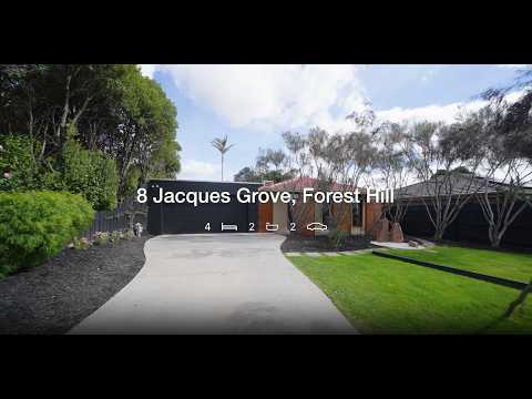 8 Jaques Grove, Forest Hill, VIC 3131, 4 slaapkamers, 2 badkamers, House