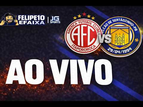 AO VIVO - COPA PARAIBA DE FUTSAL | AMERICA DE ITAPOROROCA X SELEÇÃO DE SERTÃOZINHO