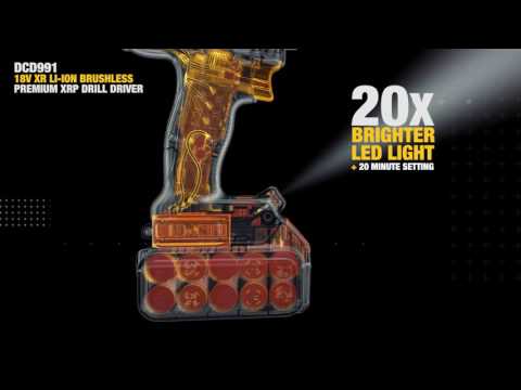 DeWalt DCD996P2 18V 5.0Ah XR Brushless Hammer Drill - Pre Release Video