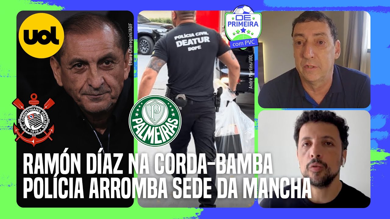 🔴 CORINTHIANS: CRISE, QUEDA, TRANSFER BAN, RAMÓN DÍAZ AMEAÇADO? POLÍCIA ARROMBA SEDE DA MANCHA VERDE