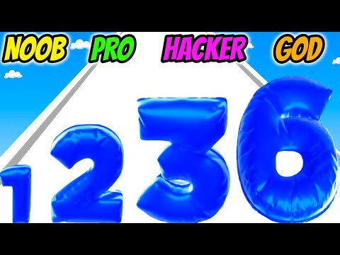 Grade Run 3D - NOOB vs PRO vs HACKER vs GOD