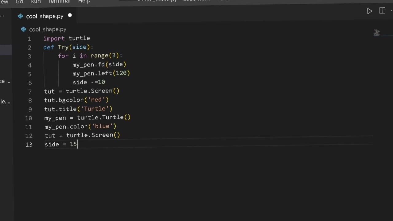 Python pattern program to print amazing pattern using turtle module for beginners part - 17 #video