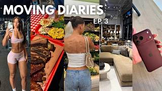 MOVING DIARIES EP. 3 | moving in, settling into our new home,&  getting my life together