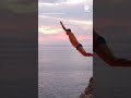 Acapulco's cliff divers perform for the first time since Hurricane Otis