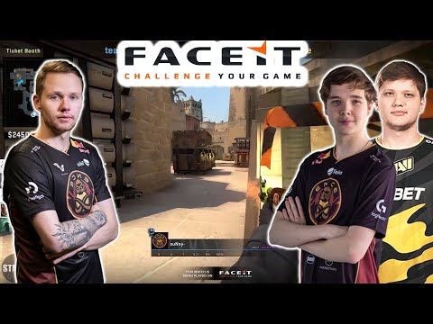 ENCE suNny plays FPL vs s1mple & Jamppi in Mirage