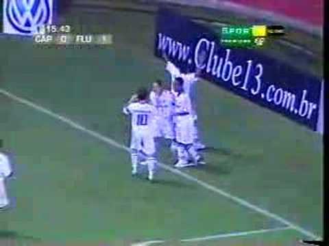 16/04/2006 - Atlético-PR 1x2 Fluminense - 1º gol - Marcelo