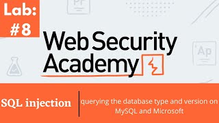 SQL injection attack, querying the database type and version on MySQL and Microsoft