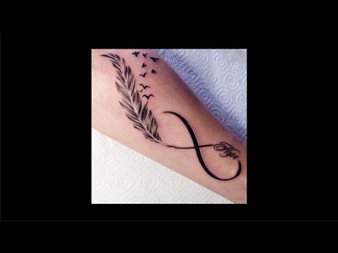 Infinity Tattoo With 4 Names