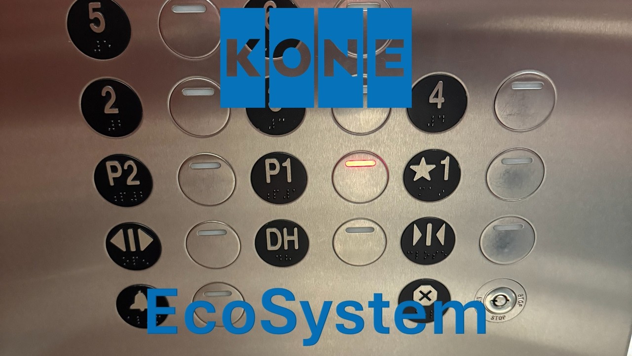 Delta Fixtures! Loud KONE EcoSystem Traction Elevator - Pike and Gallows • Vienna, VA