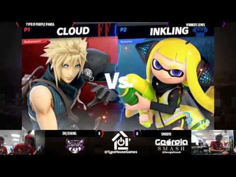 Panda Smash Monday 4/22/19 - DH| D3king(Cloud) VS Smoove(Inkling)-Winners Semis