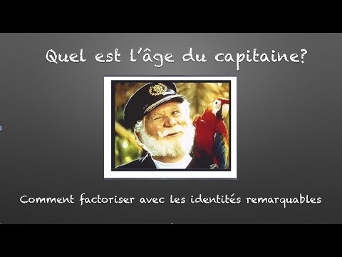 Factoriser avec les identités remarquables. #Lesélèvesfontdestutos