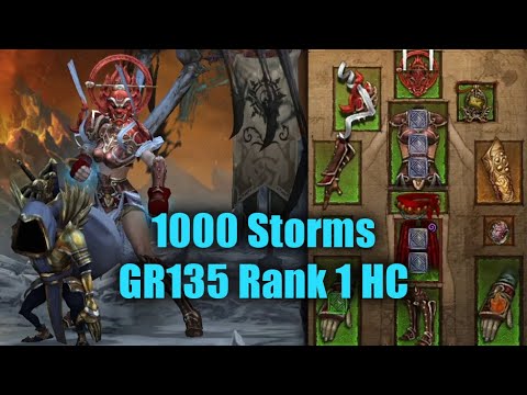 Raiment Rank 1 Generator Monk GR135 Solo (Hardcore Season 25)