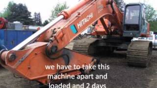 400 hitachi desmantling for shiping over seas