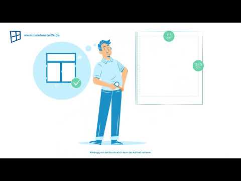 Fenster richtig ausmessen / Meinfenster24