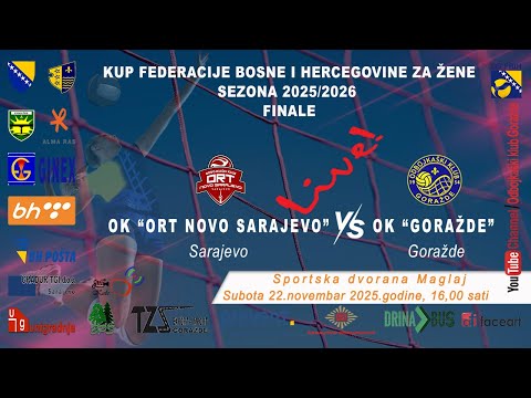 Finale KUP-a FBiH za žene: OK ORT Novo Sarajevo - OK Goražde