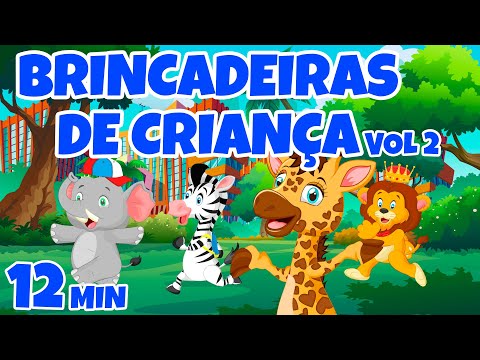 Brincadeiras de Criança vol 2. - Giramille 12 min | Desenho Animado Musical
