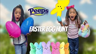 OUR EPIC EASTER EGG HUNT | PEEPS THEME 🐣 EGG HUNT FOR EASTER 2024