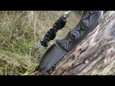 Finished Titanium Knife