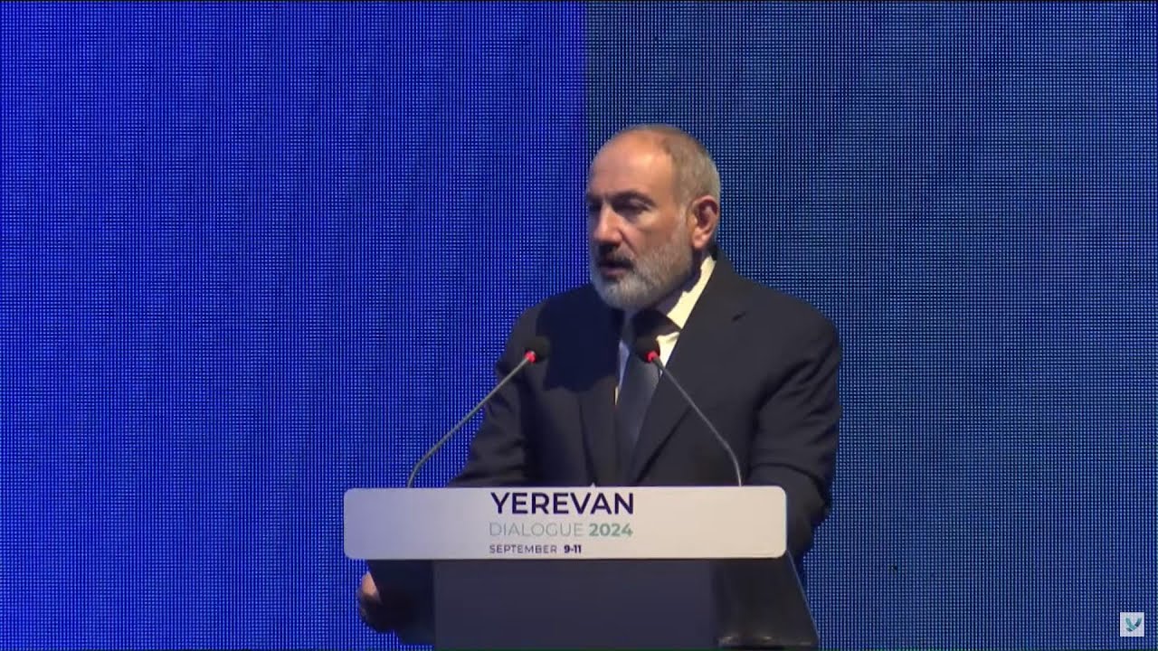 #Ուղիղ. Փաշինյանը ելույթ է ունենում «Երեւանյան երկխոսություն» համաժողովի բացմանը